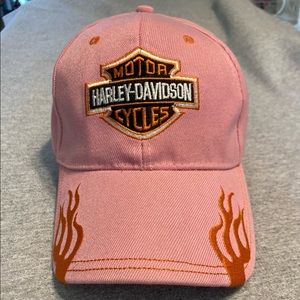 Pink Harley Davidson cap